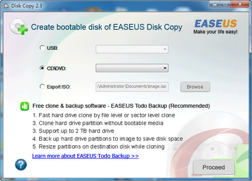 copy iso to hard drive
